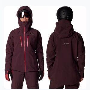 Columbia Sportswear Women's XL Titanium Platinum Peak II 3L Shell Ski Jacket NWT